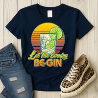 Let The Evening Be-GIN Women's T-Shirt thumb 3