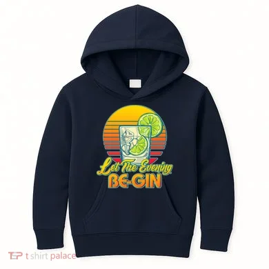 Let The Evening Be-GIN Kids Hoodie