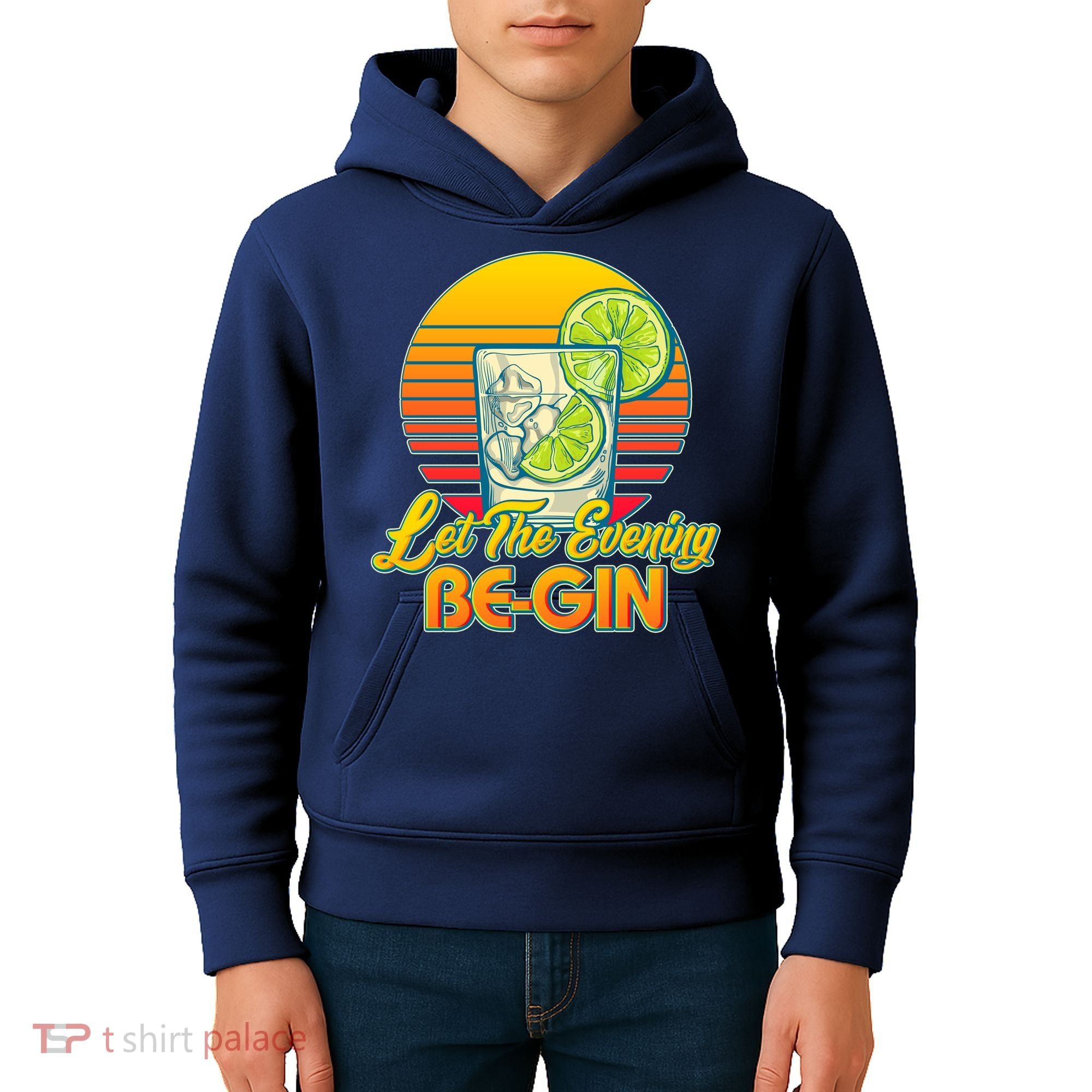 Let The Evening Be-GIN Kids Hoodie