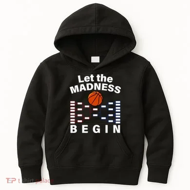 Let The Madness Begin Kids Hoodie