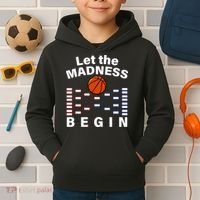 Let The Madness Begin Kids Hoodie thumb 2