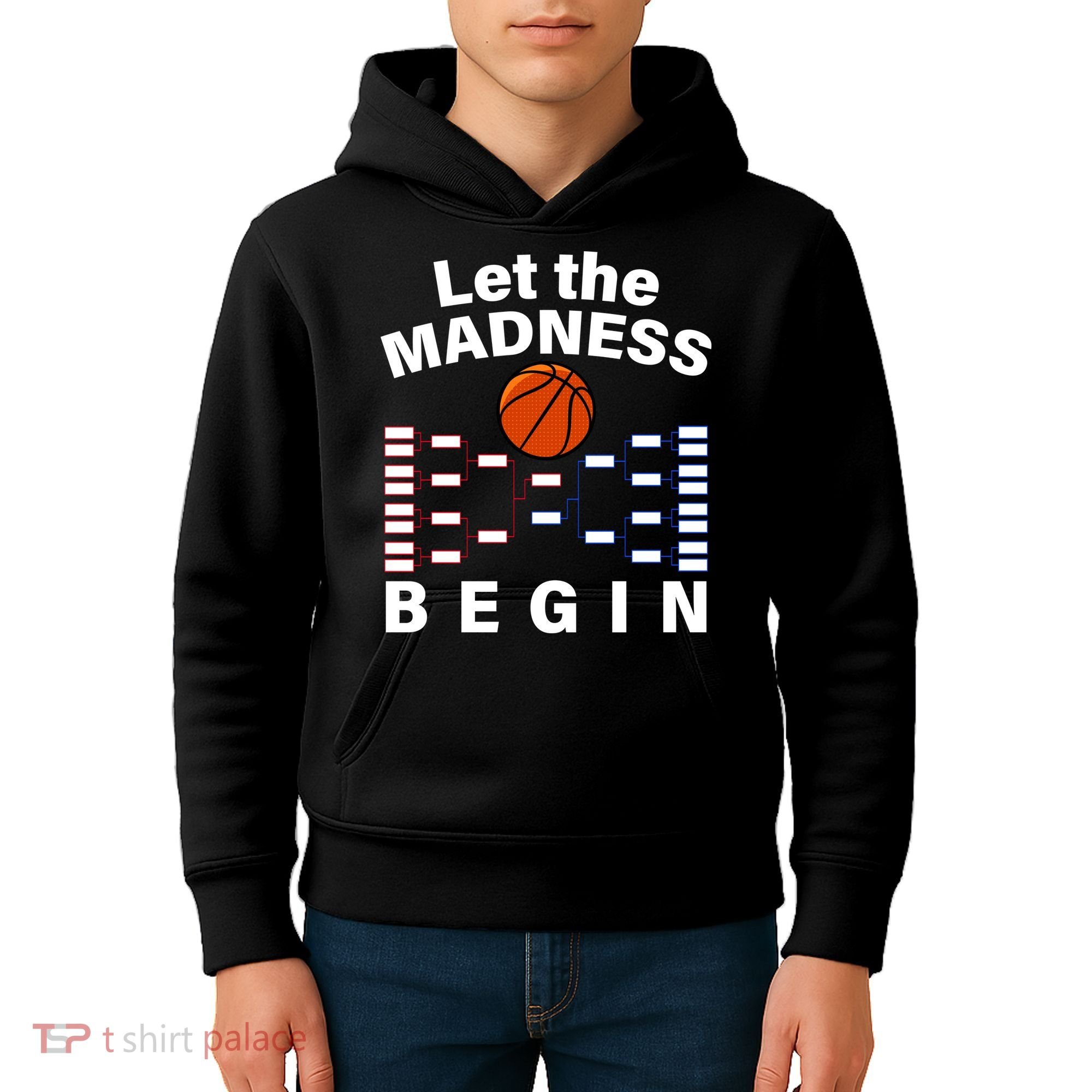 Let The Madness Begin Kids Hoodie