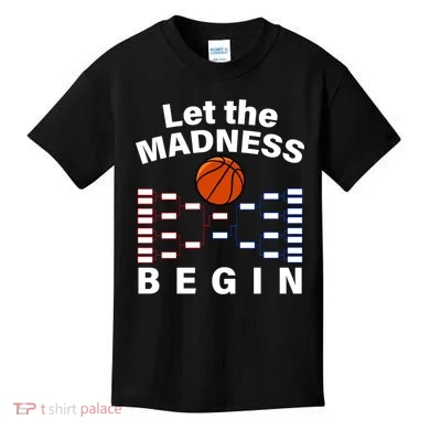 Let The Madness Begin Kids T-Shirt