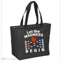 Let The Madness Begin Tote Bag thumb 2