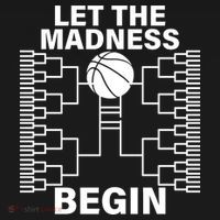 Let The Madness Begin College Basketball Apron thumb 3