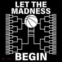 Let The Madness Begin College Basketball Women's Hoodie thumb 2