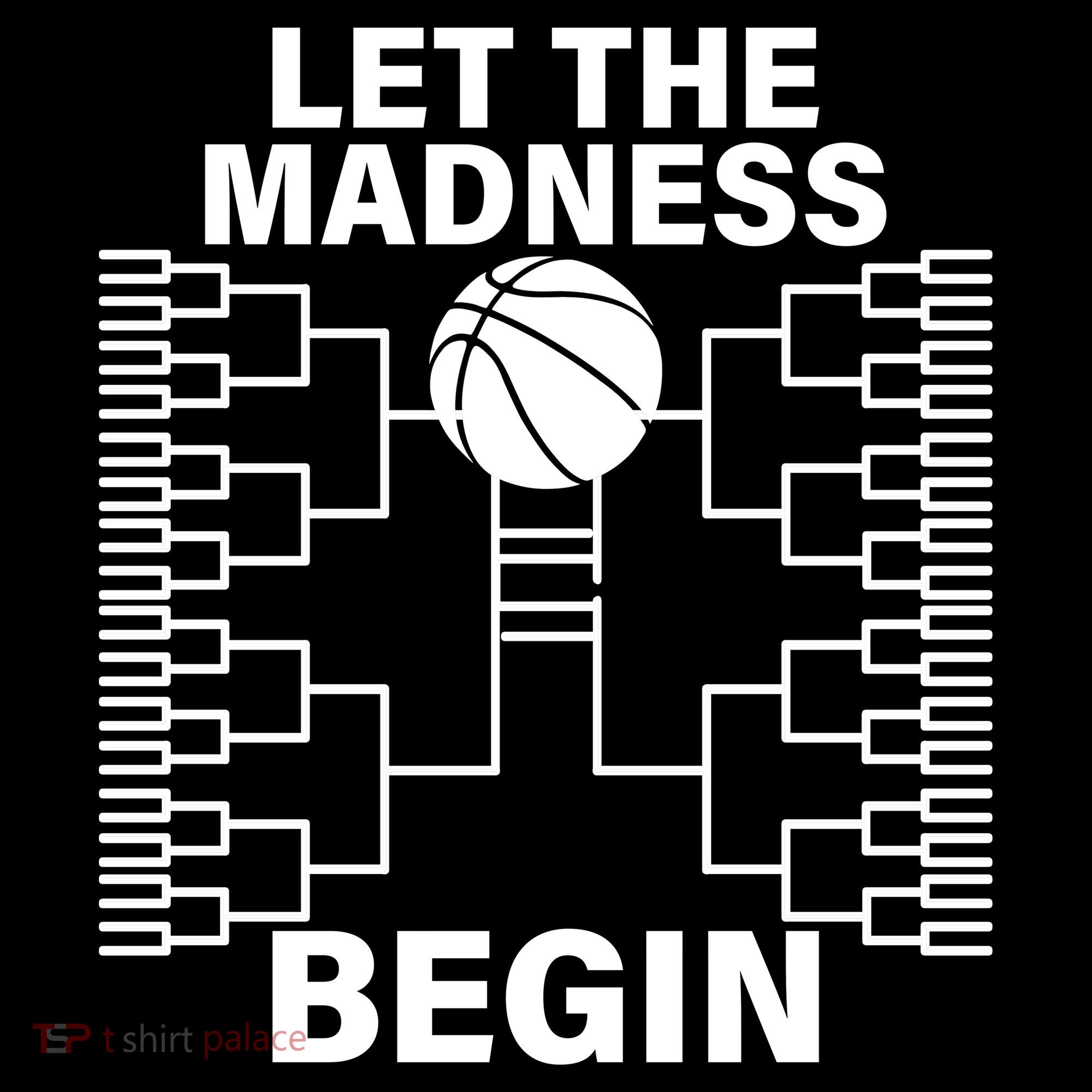 Let The Madness Begin College Basketball Women's Hoodie