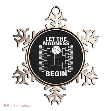 Let The Madness Begin College Basketball Ornament