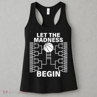 Let The Madness Begin College Basketball Women's Tank Top thumb 3