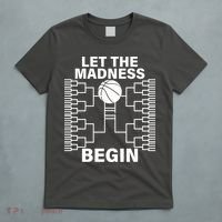 Let The Madness Begin College Basketball T-Shirt thumb 5