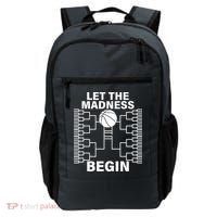 Let The Madness Begin College Basketball Backpack thumb 0