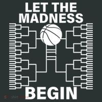 Let The Madness Begin College Basketball Women's T-Shirt thumb 6
