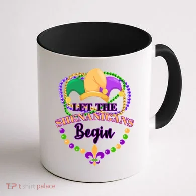 Let the shenanigans begin Coffee Mug back