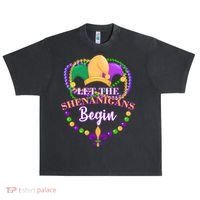 Let the shenanigans begin Urban Oversized Heavyweight T-Shirt thumb 0