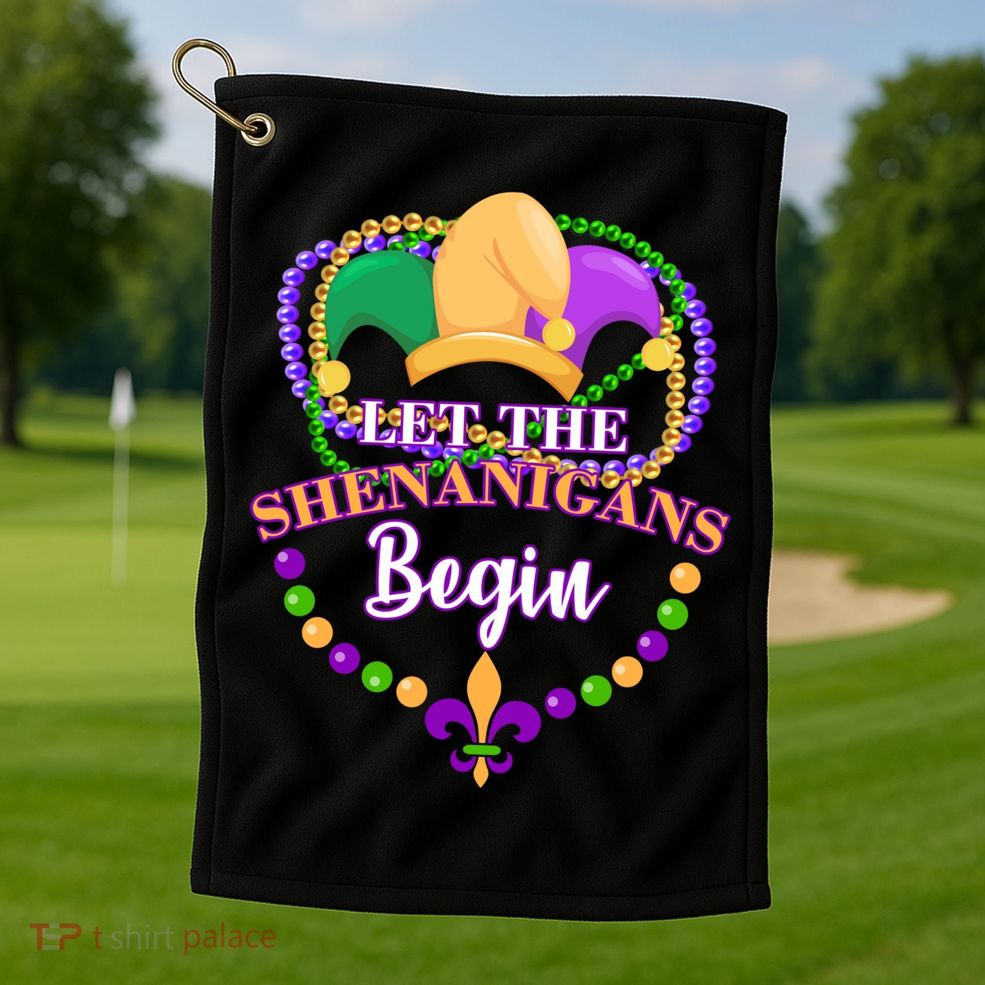 Let the shenanigans begin Golf Towel