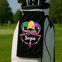 Let the shenanigans begin Golf Towel thumb 2