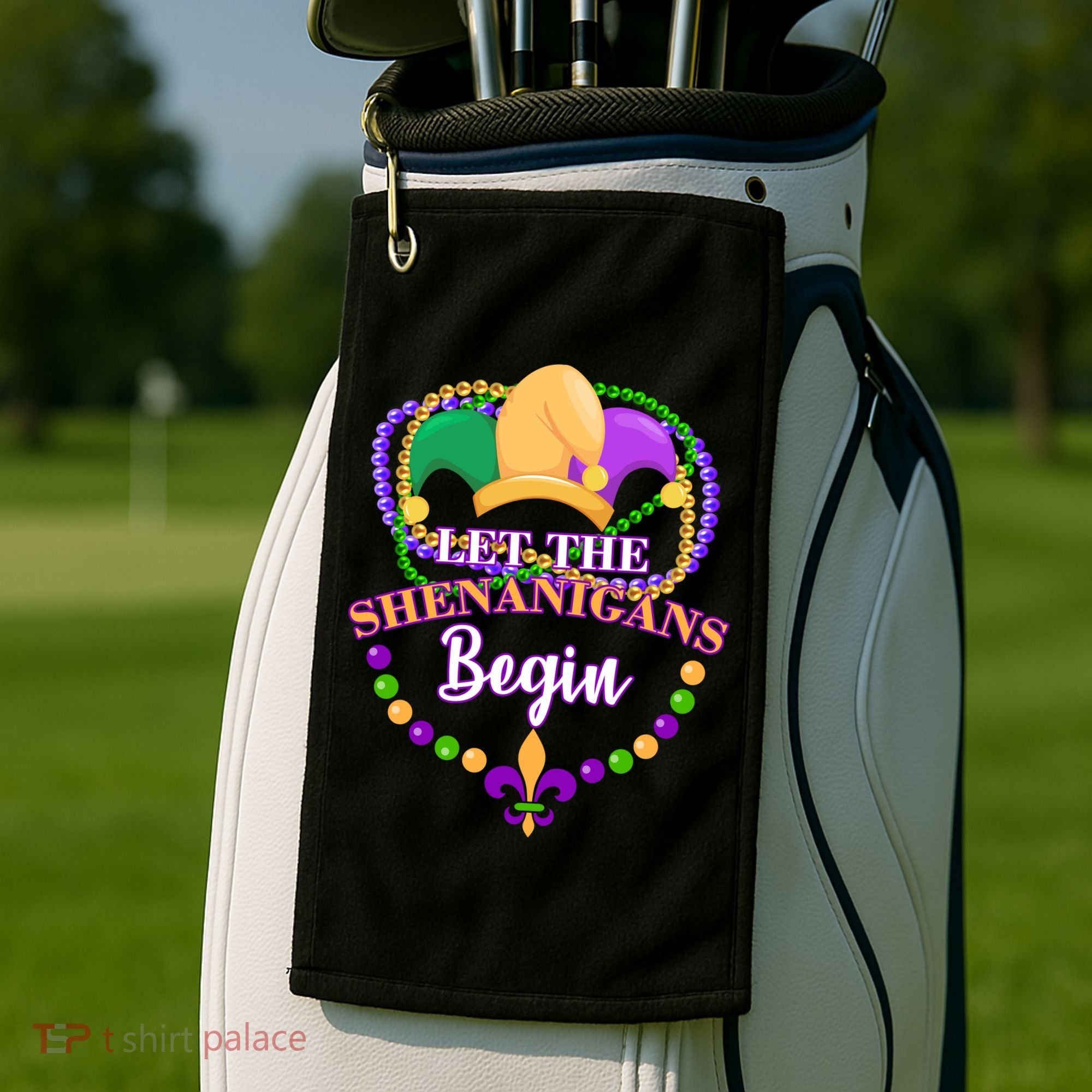 Let the shenanigans begin Golf Towel