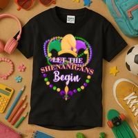 Let the shenanigans begin Kids T-Shirt thumb 3