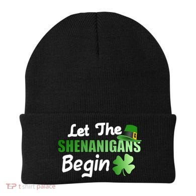 Let The Shenanigans Begin Funny St Patty Beanie