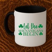 Let The Shenanigans BeginSt Pattys Day Party Coffee Mug thumb 2