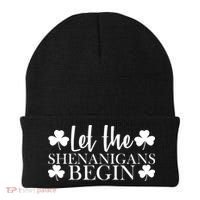 Let The Shenanigans BeginSt Pattys Day Party Beanie thumb 0