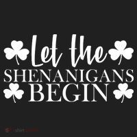 Let The Shenanigans BeginSt Pattys Day Party Golf Towel thumb 3