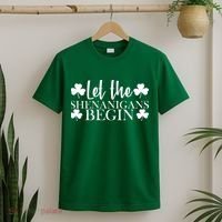 Let The Shenanigans BeginSt Pattys Day Party T-Shirt thumb 2