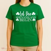 Let The Shenanigans BeginSt Pattys Day Party T-Shirt thumb 4