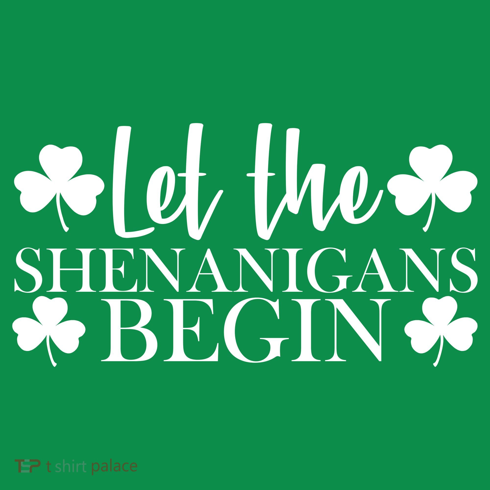 Let The Shenanigans BeginSt Pattys Day Party Coaster