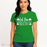 Let The Shenanigans BeginSt Pattys Day Party Women's T-Shirt thumb 4