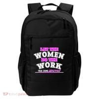 Let The Women Do the Work True Crime Obsessed Backpack thumb 0