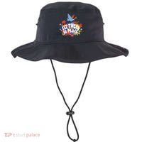 Let There Be Peace Floral Bucket Hat thumb 0