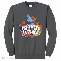 Let There Be Peace Floral Sweatshirt thumb 0