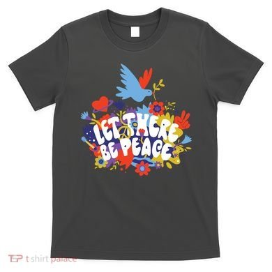 Let There Be Peace Floral T-Shirt