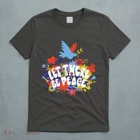 Let There Be Peace Floral T-Shirt thumb 5