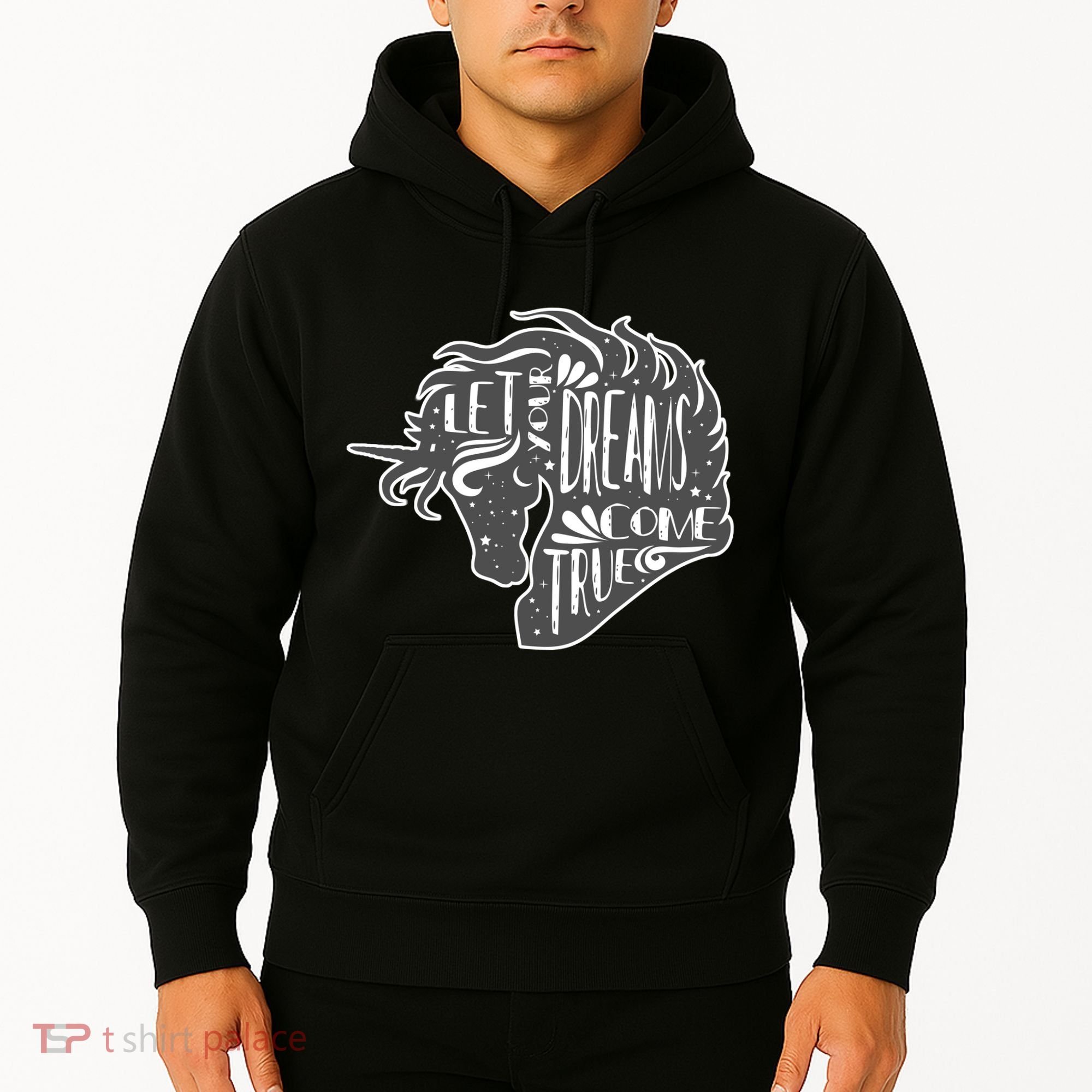 Let Your Dreams Come True Unicorn Hoodie