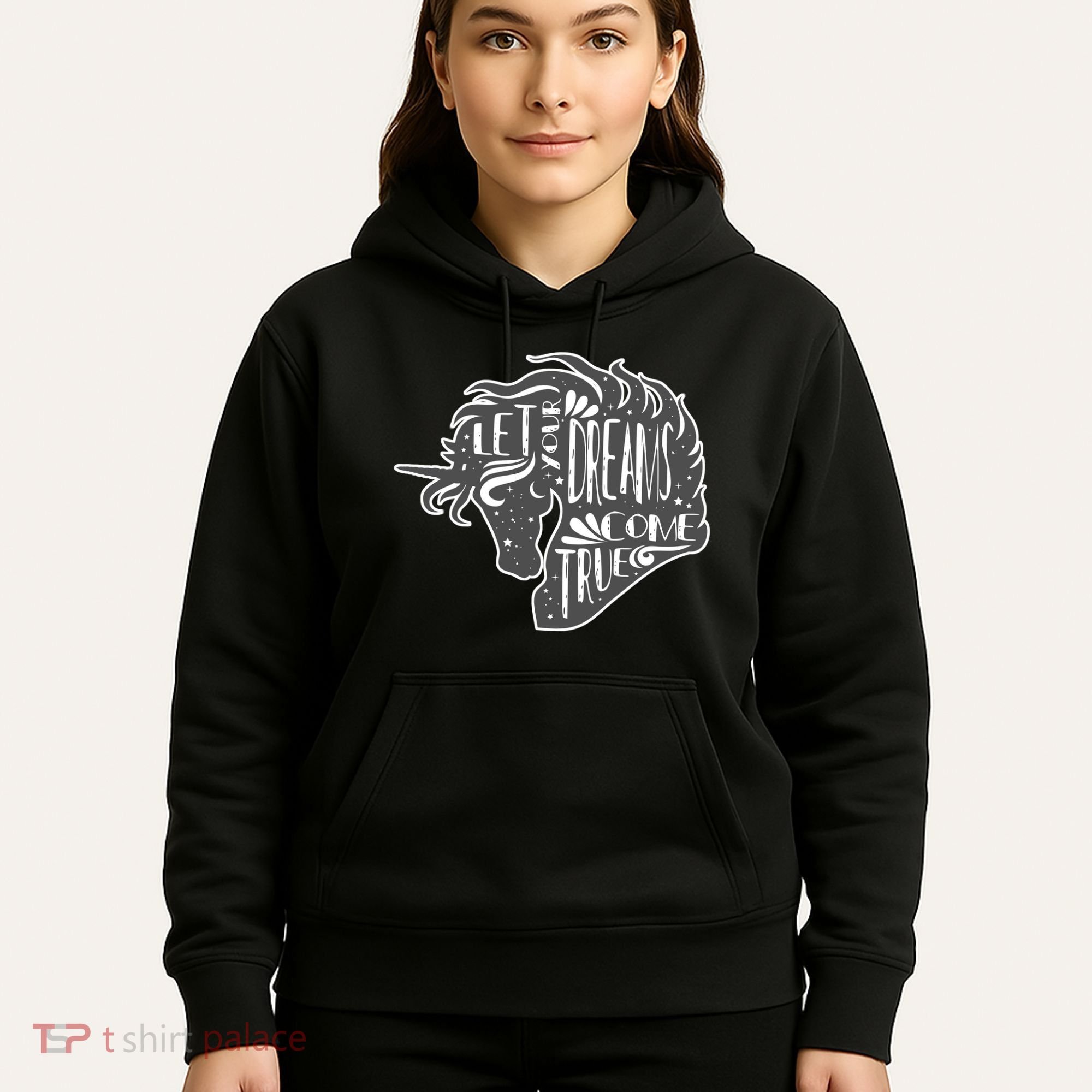 Let Your Dreams Come True Unicorn Hoodie
