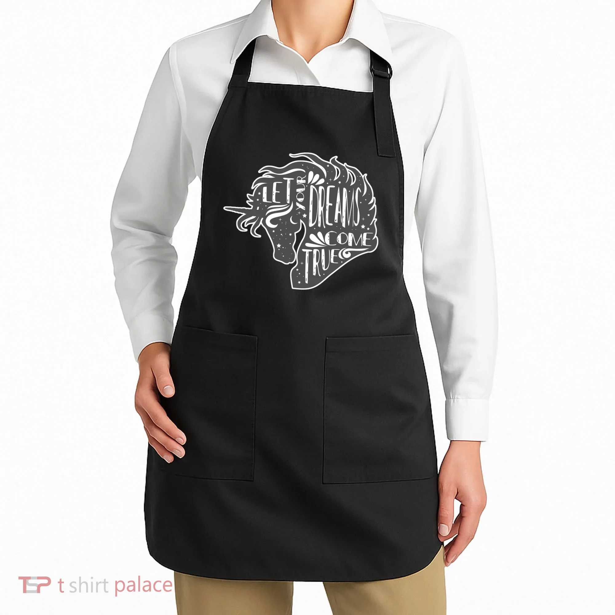 Let Your Dreams Come True Unicorn Apron