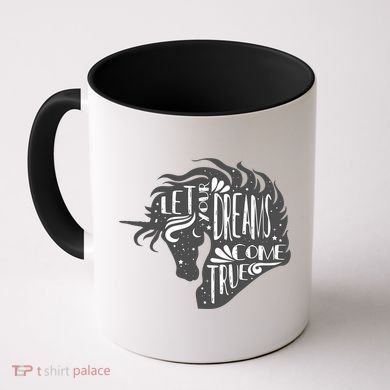Let Your Dreams Come True Unicorn Coffee Mug