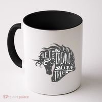 Let Your Dreams Come True Unicorn Coffee Mug thumb 0