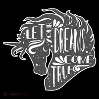 Let Your Dreams Come True Unicorn Women's Hoodie thumb 2