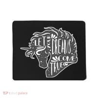 Let Your Dreams Come True Unicorn Mousepad thumb 0