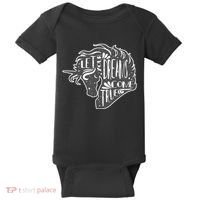 Let Your Dreams Come True Unicorn Baby Bodysuit thumb 0