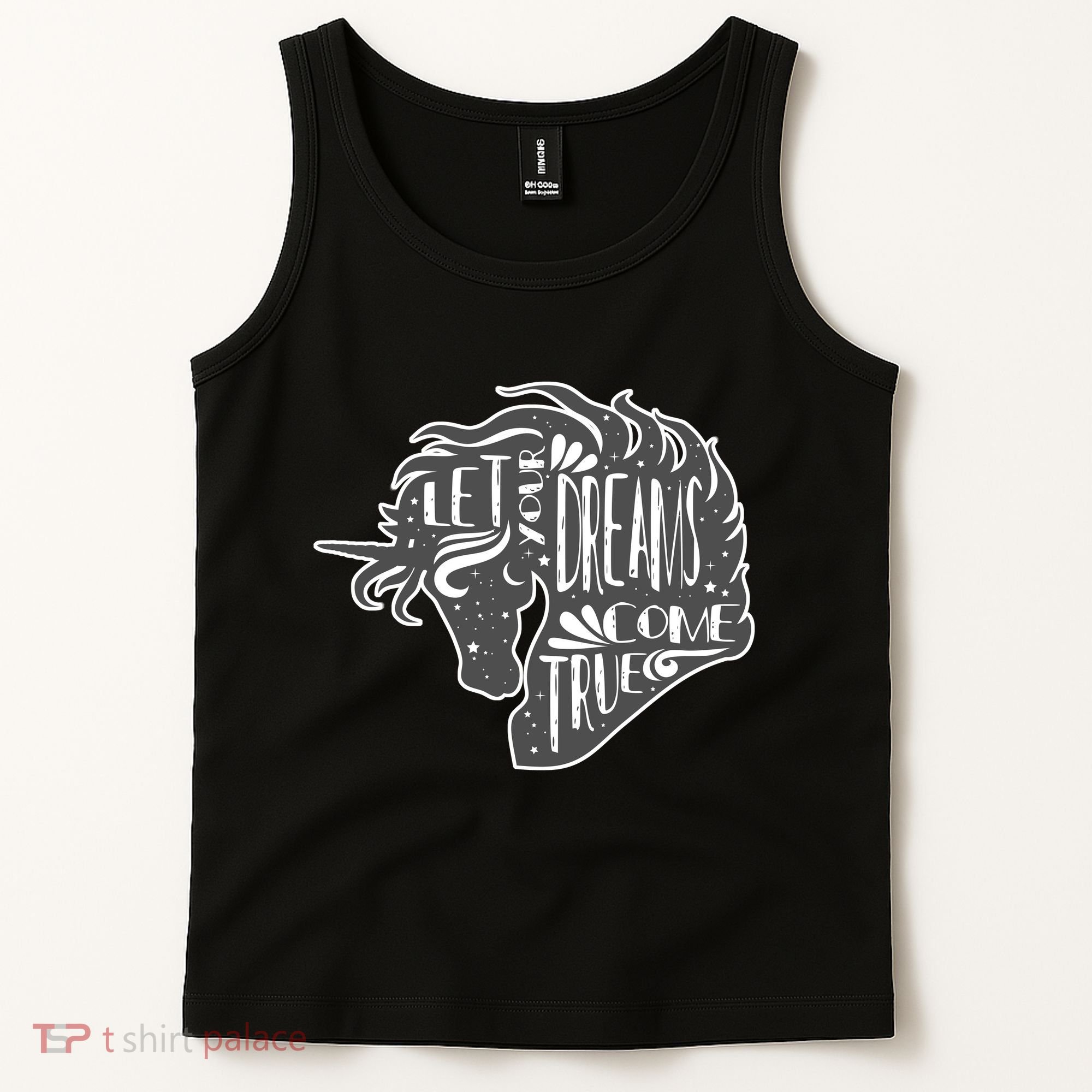 Let Your Dreams Come True Unicorn Tank Top