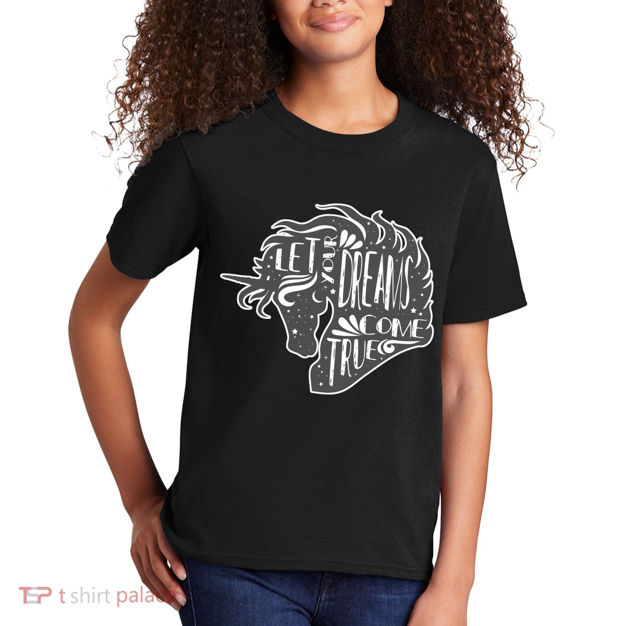 Let Your Dreams Come True Unicorn Kids T-Shirt