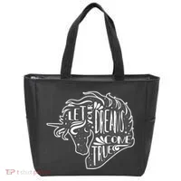 Let Your Dreams Come True Unicorn Tote Bag thumb 0