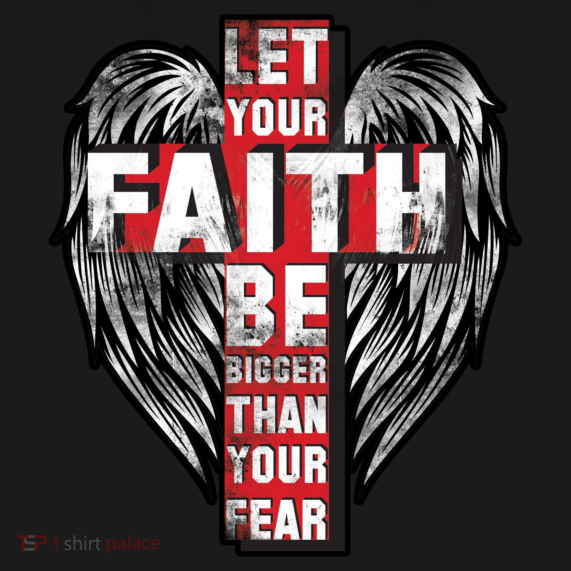 Let Your Faith Be Bigger Than Your Fear Ornament