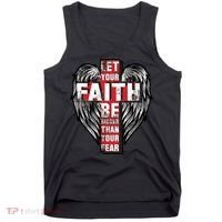 Let Your Faith Be Bigger Than Your Fear Tank Top thumb 0