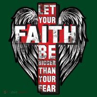 Let Your Faith Be Bigger Than Your Fear Long Sleeve Shirt thumb 2