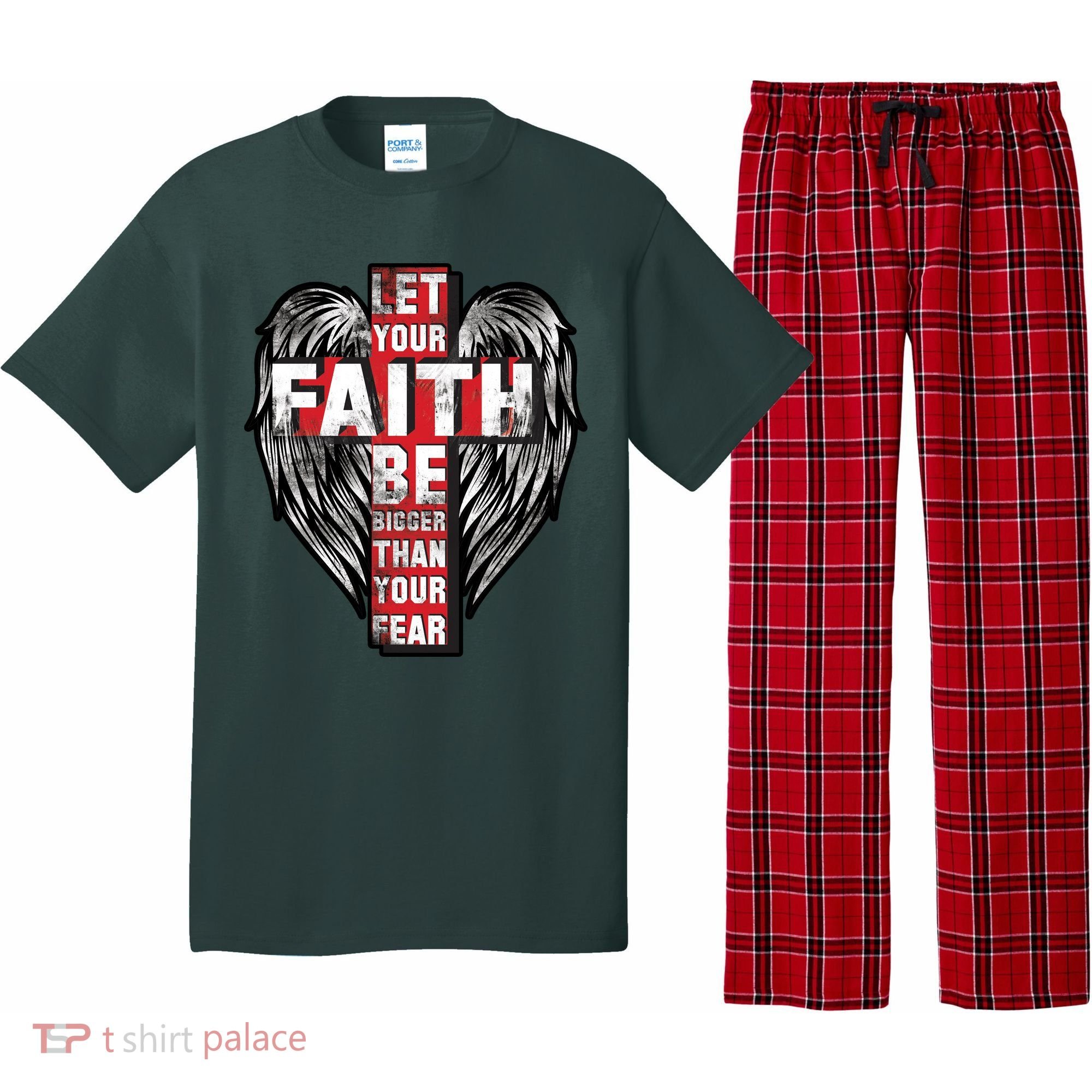 Let Your Faith Be Bigger Than Your Fear Pajama Set